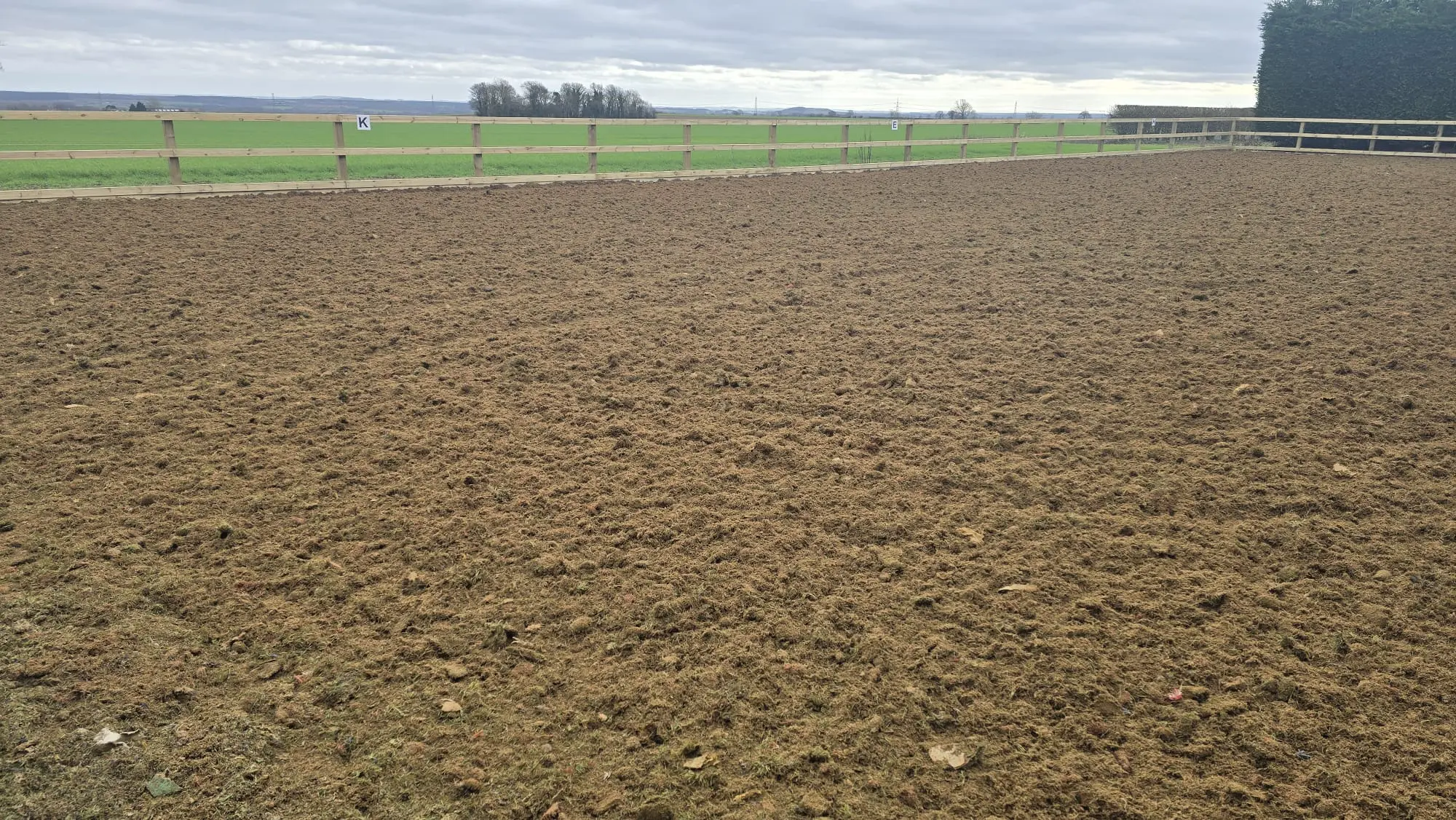 Pro-fibres, stabilising fibres, horse arena